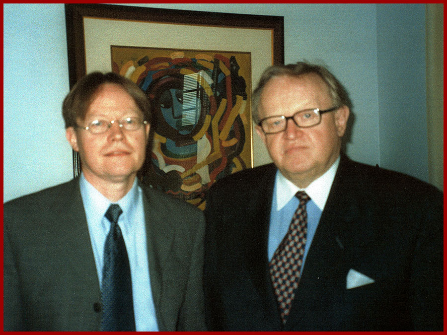 Meeting with Mr. Martti Ahtisaari, President of Finland