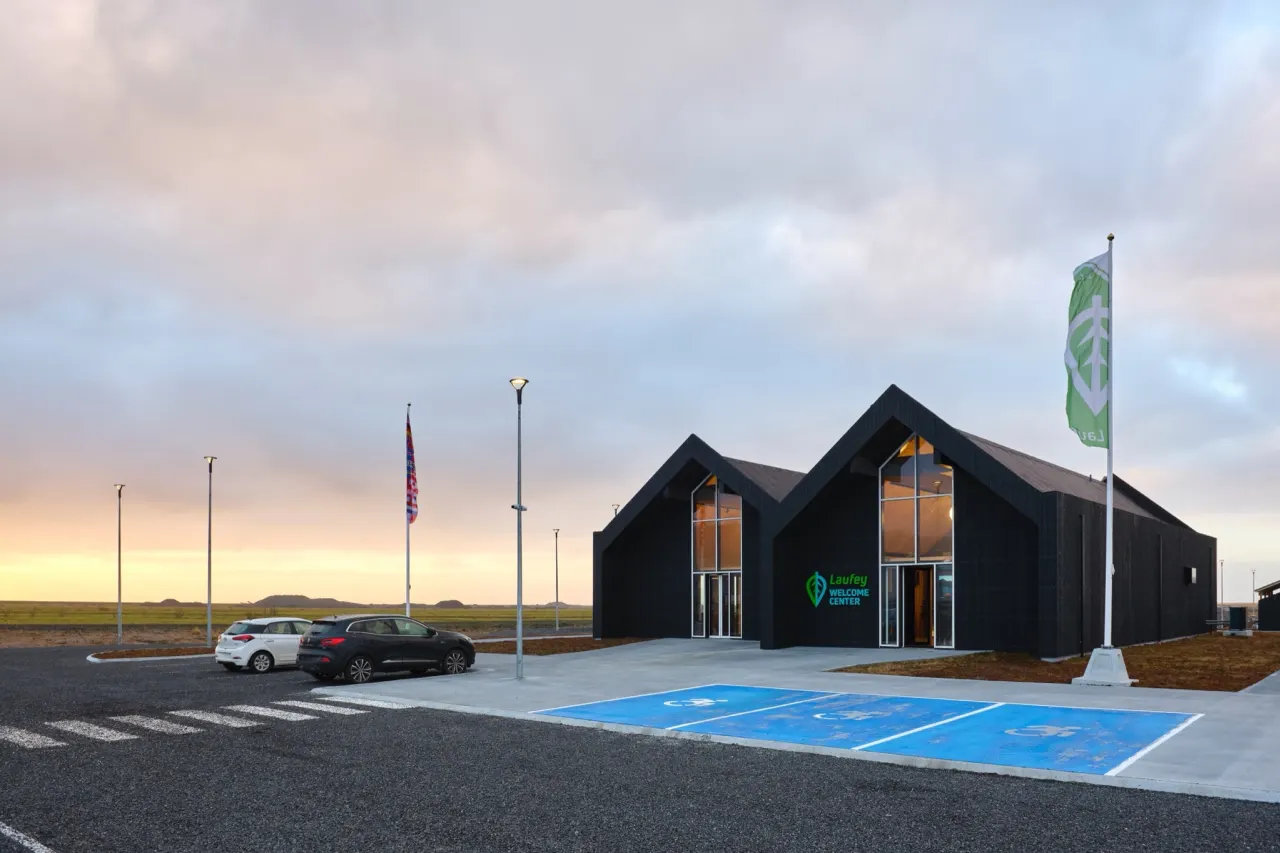 Laufey Welcome Center in Iceland
